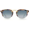 Beau | Capri To Crystal 24K Mirrored-Sunglasses|KREWE Fashion