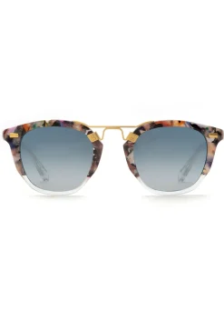 Beau | Capri To Crystal 24K Mirrored-Sunglasses|KREWE Fashion