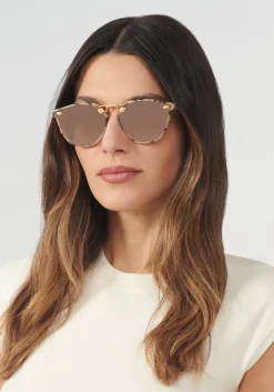 Beau Nylon | Matte Oyster 18K Mirrored|KREWE New