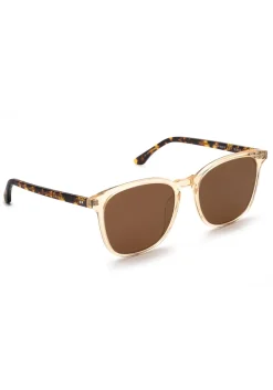 Blake | Champagne + Rue Tortoise Polarized|KREWE Discount