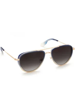 Coleman | 18K + Matte Indigo Fade + Gravity|KREWE Cheap