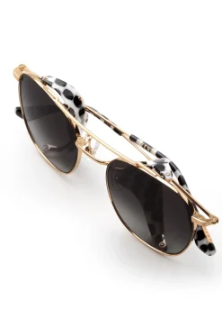 Earhart Blinker | Matte Black + 24K Domino|KREWE Best