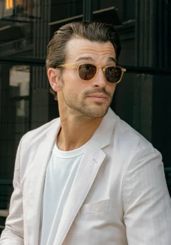Franklin | Champagne Polarized 24K|KREWE Shop