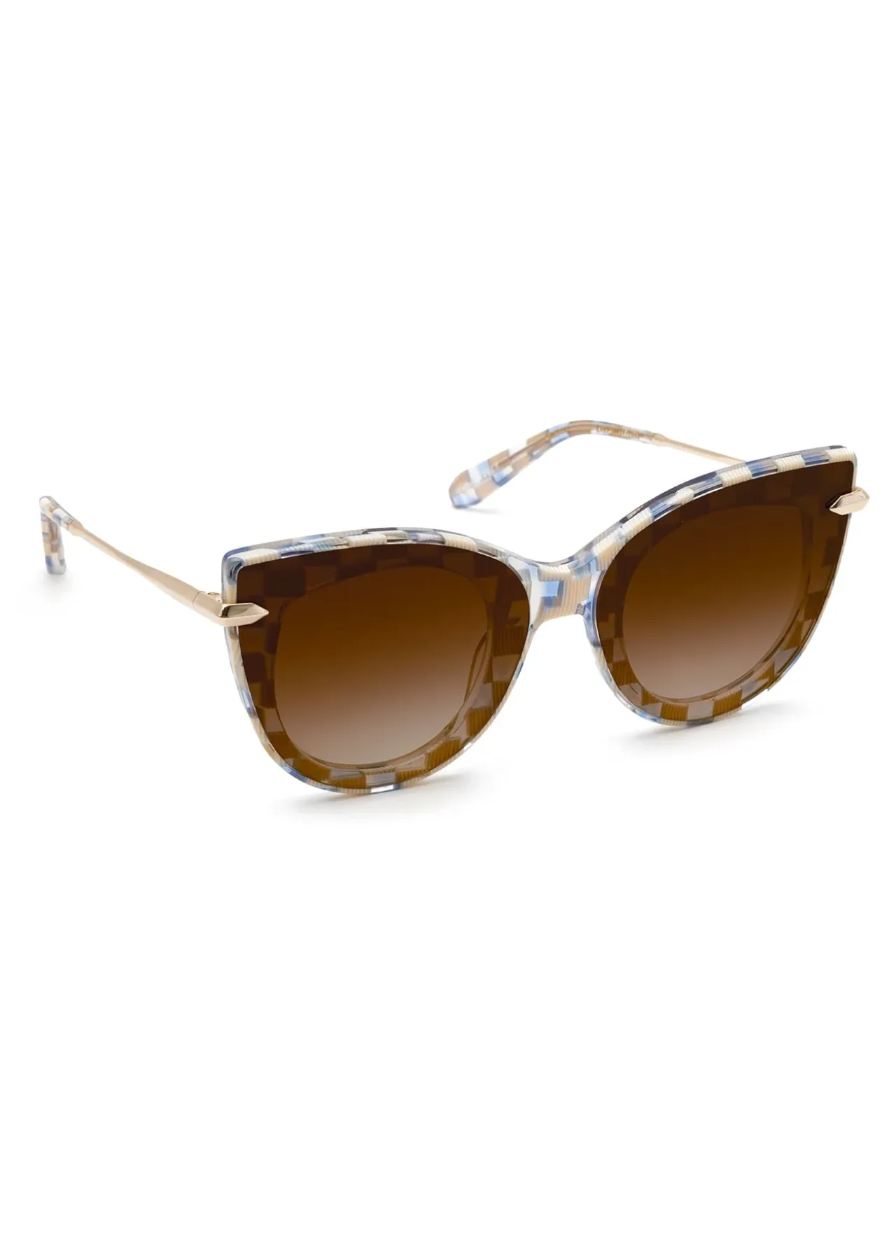 Laveau Nylon | Gingham Over Crystal|KREWE Cheap