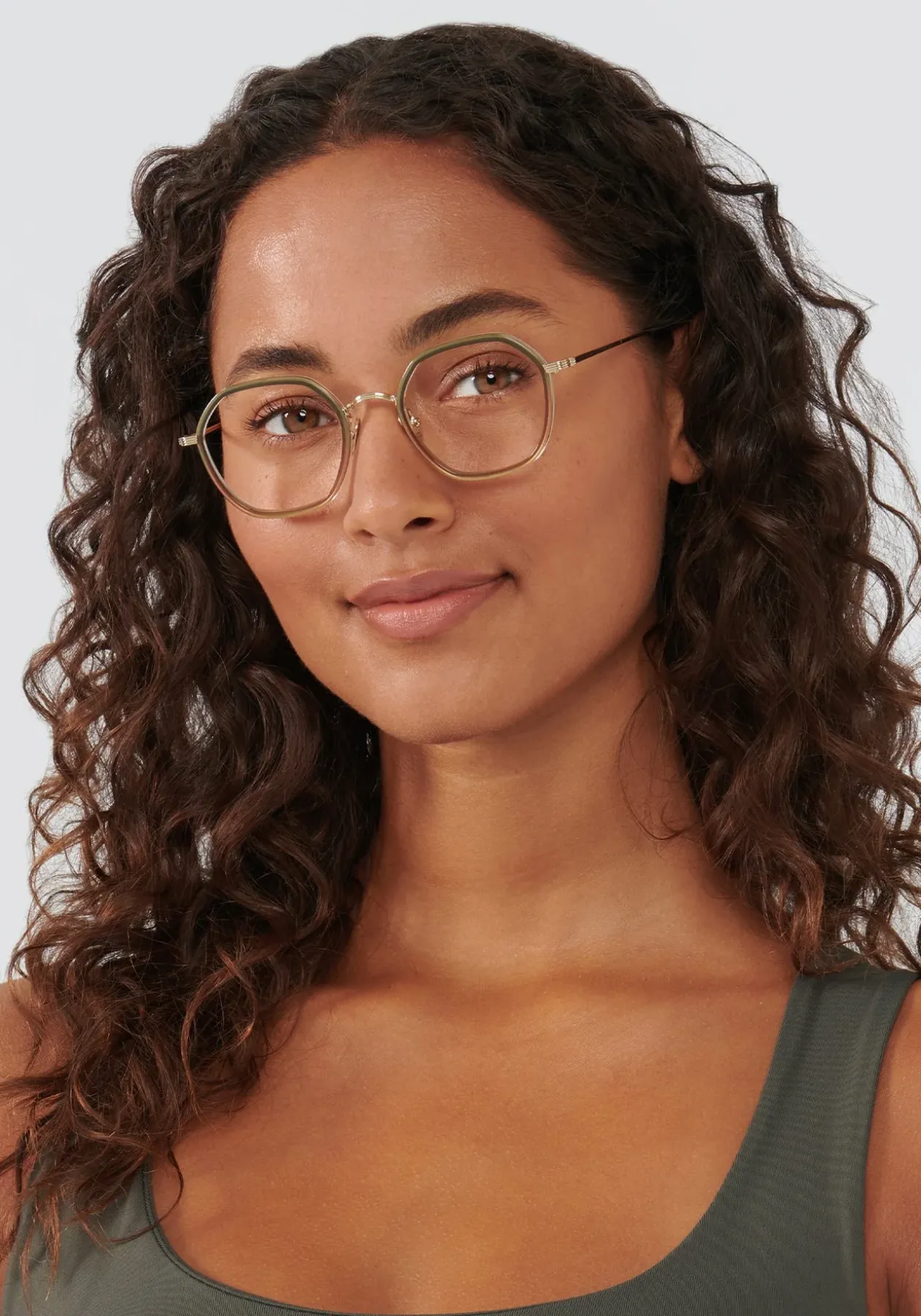 Leighton | 12K Titanium + Wasabi|KREWE Outlet