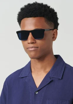 Lenox | Black + Cobalt Polarized|KREWE Fashion
