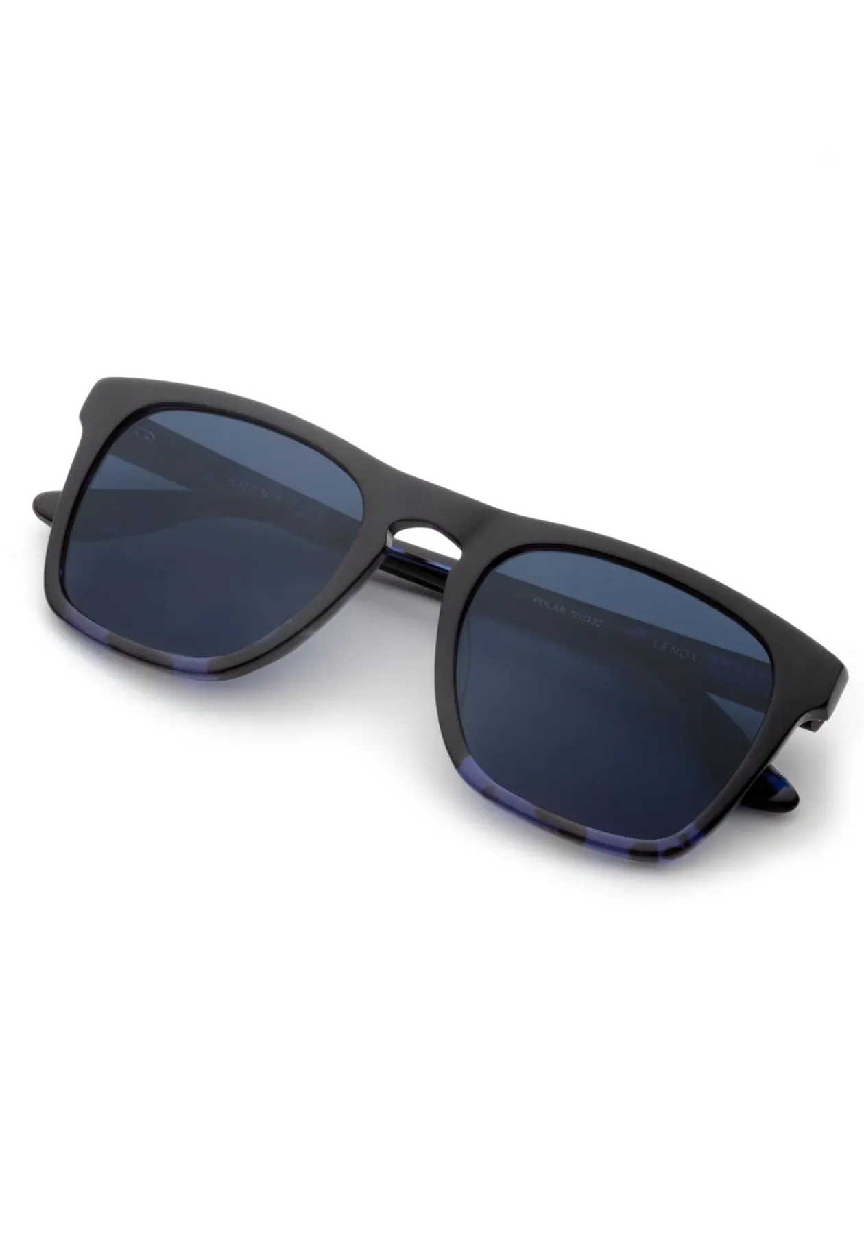 Lenox | Black + Cobalt Polarized|KREWE Fashion
