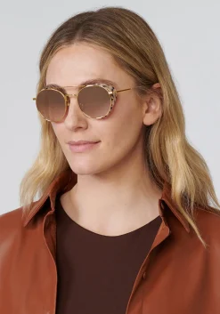 Tchoup Blinker | 24K + Matte Oyster Mirrored|KREWE Best