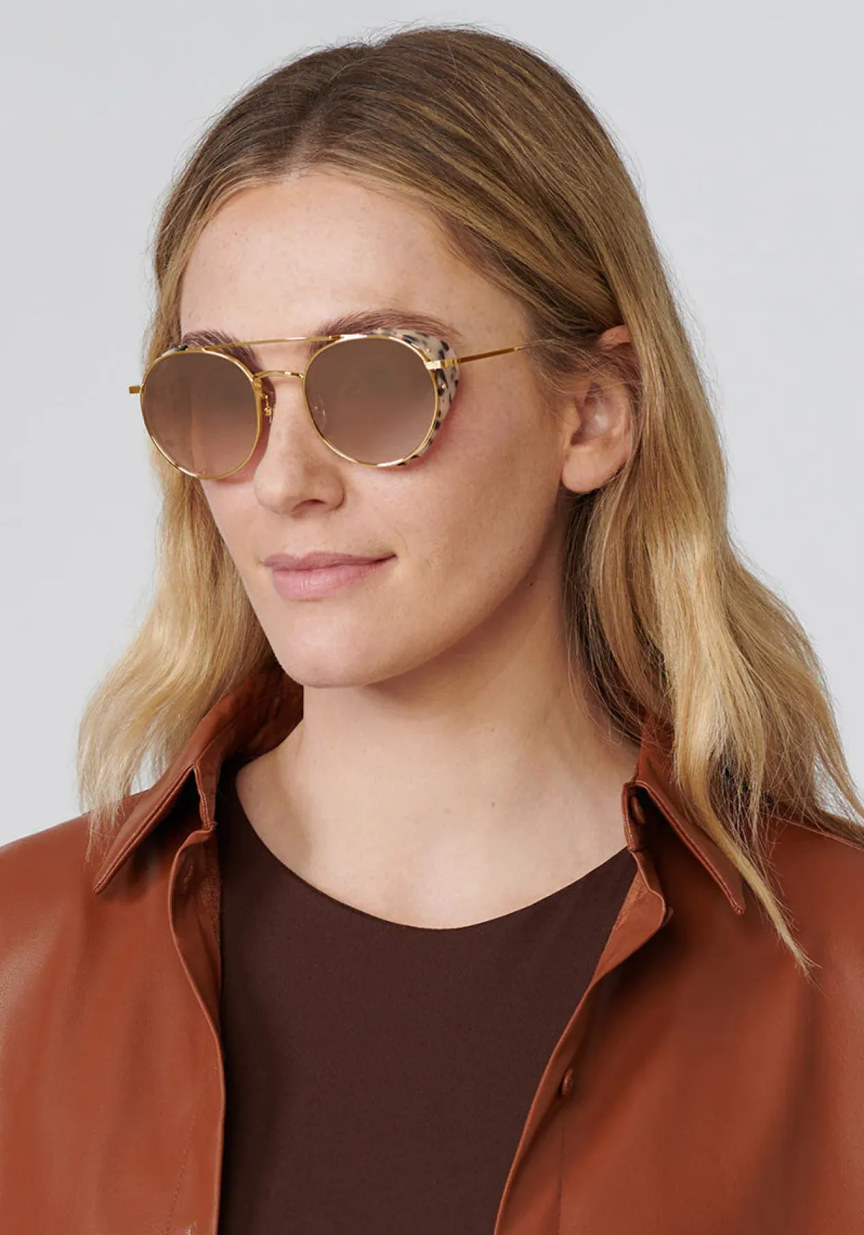 Tchoup Blinker | 24K + Matte Oyster Mirrored|KREWE Best
