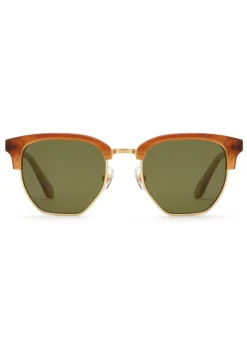 Thalia | Matte Tobacco Polarized 24K|KREWE Shop